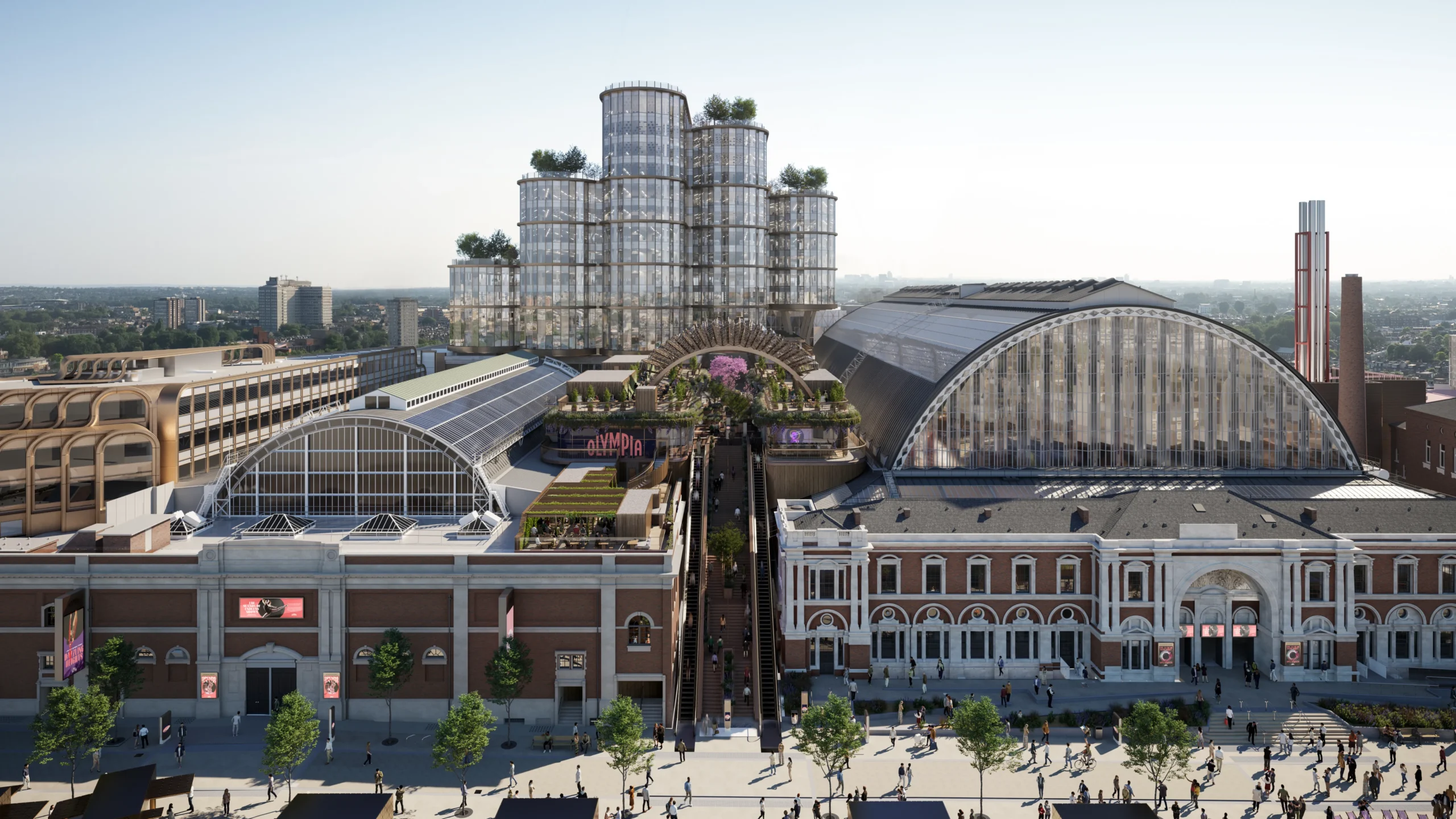 Olympia unveils new openings ahead of redevelopment programme
