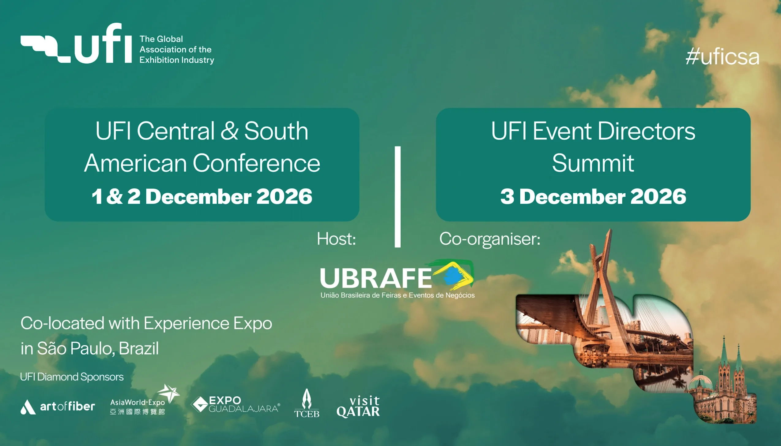 UFI Central & South American Conference and Event Directors Summit head to Brazil in December
