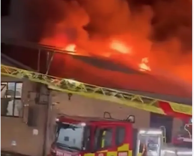 Jewish events company's London warehouse devastated by fire
