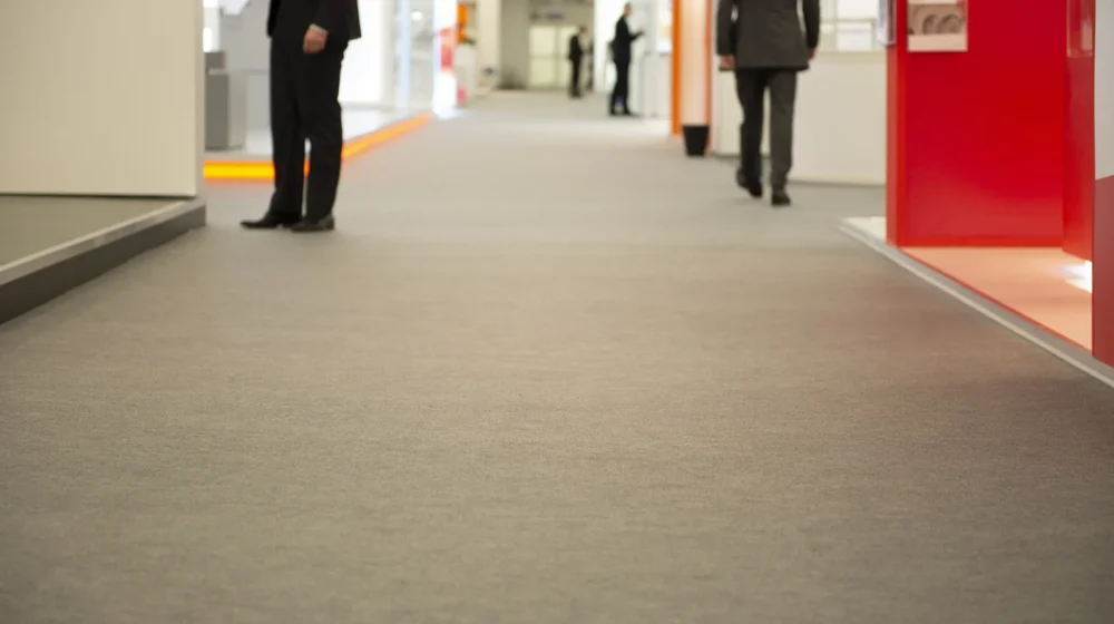 trade show carpet floor