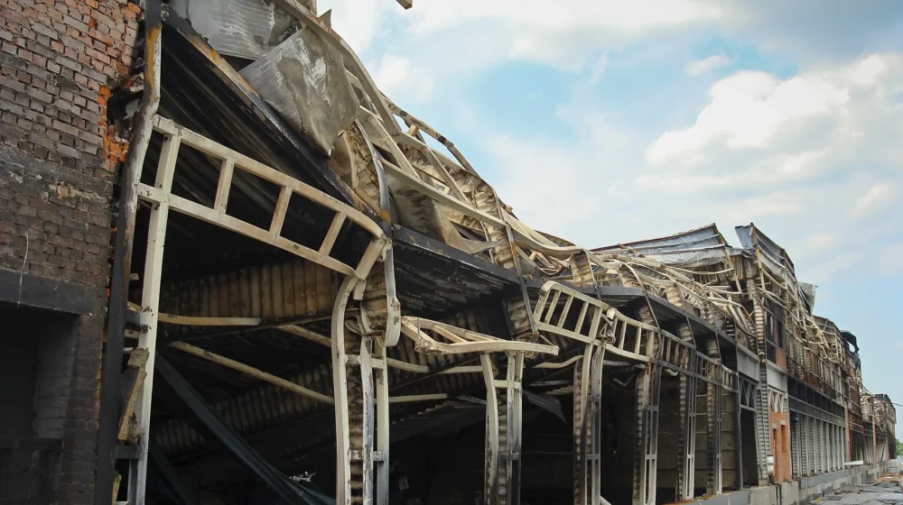 building bombed in ukraine