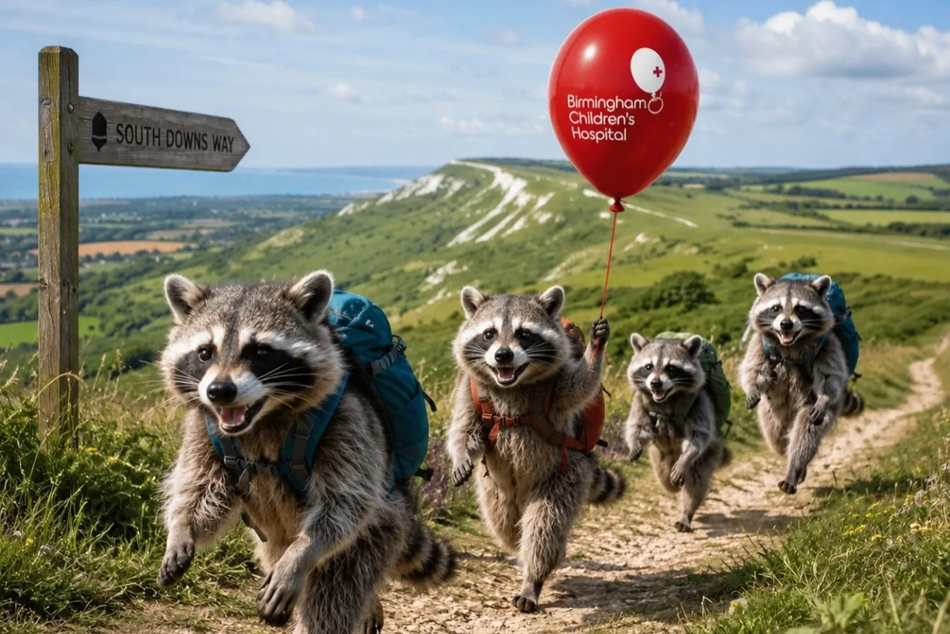 Raccoon Media Group will run 100 miles through the night for a children’s hospital charity