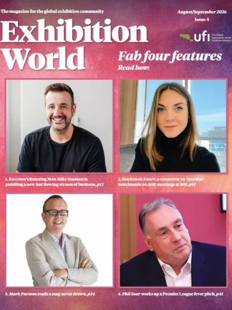 Exhibition World issue 4 front cover
