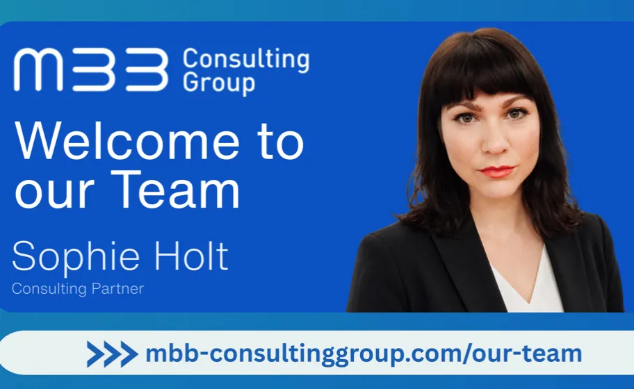 Sophie Holt joins the MBB-Consulting Group roster