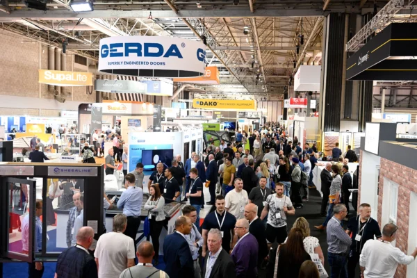 exhibition show with crowd
